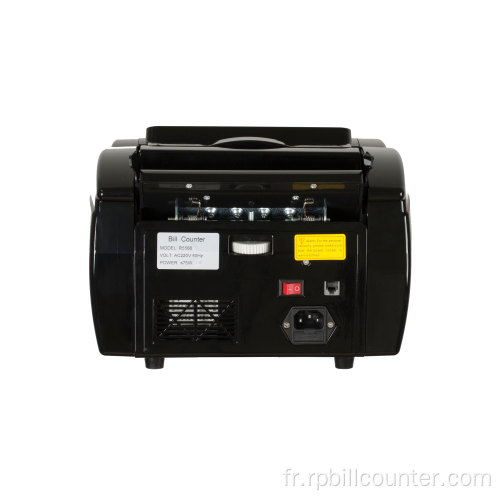 Machine de comptage automatique de mélange d&#39;argent de billet de banque de roupie indienne